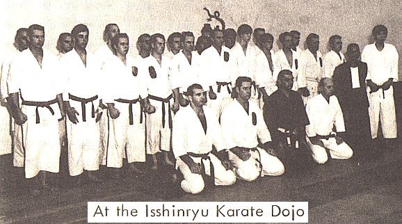 At the  Isshinryu Karate Dojo, Tacoma, WA  1967