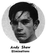 Andy Shaw, Eliminations