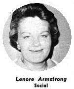 Lenore Armstrong, Social