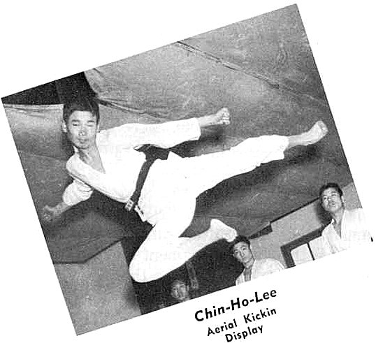 Chin-Ho-Lee Aerial Kickin Display